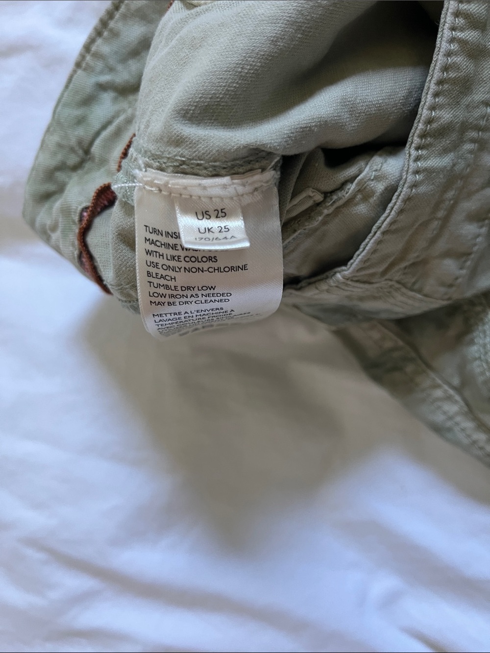 Anthropology the wanderer cargo pastel green painter artist pants - Picture 6 of 9